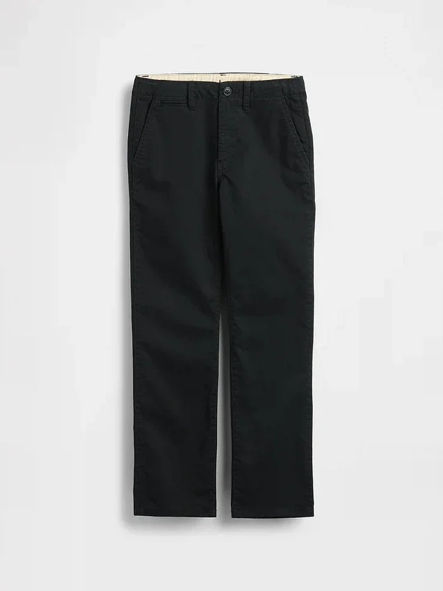 Kids Uniform Straight-Fit Stretch Khakis