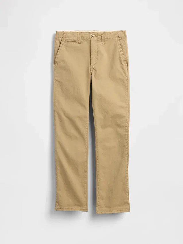 Kids Uniform Straight-Fit Stretch Khakis