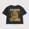 Kids Van Gogh Sunflowers Graphic T-Shirt