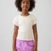 Kids Variegated Rib Fitted T-Shirt