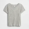 Kids Variegated Rib Fitted T-Shirt