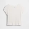 Kids Variegated Rib Fitted T-Shirt