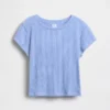 Kids Variegated Rib Fitted T-Shirt
