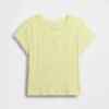 Kids Variegated Rib Fitted T-Shirt