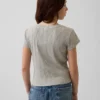 Kids Variegated Rib Fitted T-Shirt