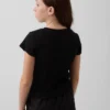 Kids Variegated Rib Fitted T-Shirt