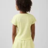 Kids Variegated Rib Fitted T-Shirt