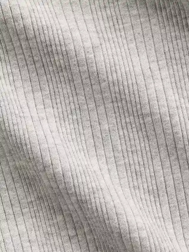 Kids Variegated Rib Fitted T-Shirt