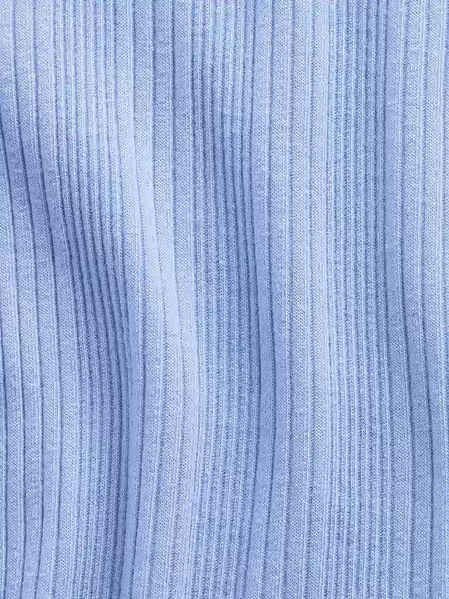 Kids Variegated Rib Fitted T-Shirt