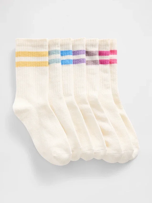 Kids Varsity Crew Socks (7-Pack)