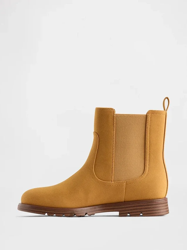 Kids Vegan Leather Chelsea Boot