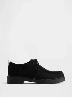 Kids Vegan Suede Loafers