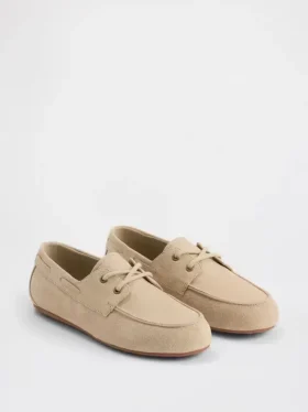 Kids Vegan Suede Loafers