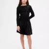 Kids Velour Bubble Skirt