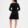Kids Velour Bubble Skirt