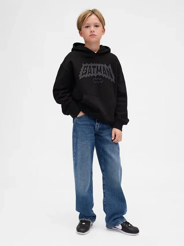 Kids Vintagesoft Batman Hoodie