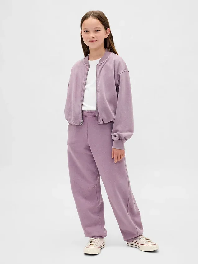 Kids Vintagesoft Bubble Bomber Jacket