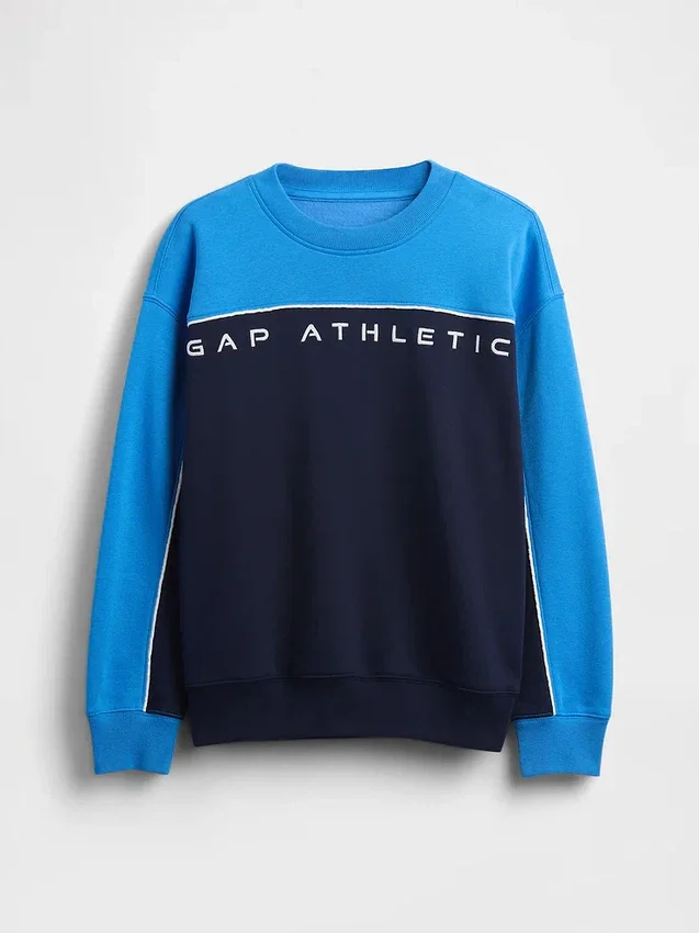 Kids Vintagesoft Colorblock Logo Sweatshirt