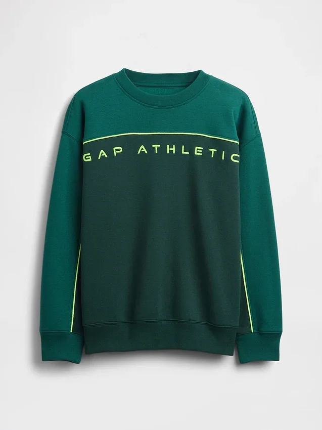 Kids Vintagesoft Colorblock Logo Sweatshirt