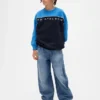 Kids Vintagesoft Colorblock Logo Sweatshirt