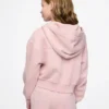 Kids Vintagesoft Crop Zip Hoodie
