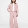 Kids Vintagesoft Crop Zip Hoodie