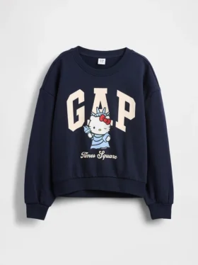 Kids Vintagesoft Hello Kitty Logo Sweatshirt