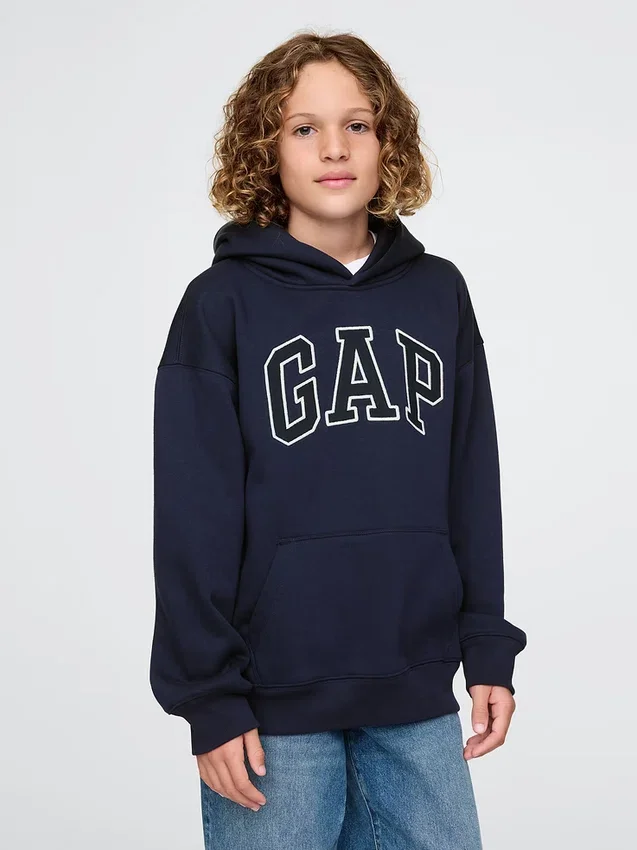 Kids Vintagesoft Logo Hoodie