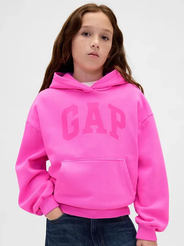 Kids Vintagesoft Logo Hoodie