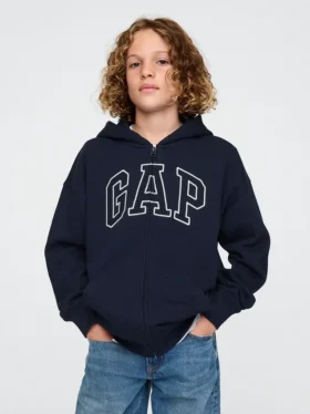 Kids Vintagesoft Logo Zip Hoodie