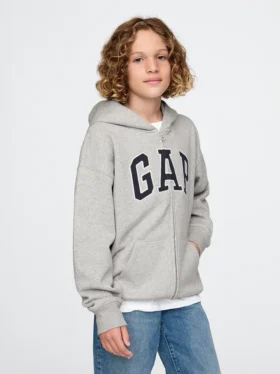 Kids Vintagesoft Logo Zip Hoodie
