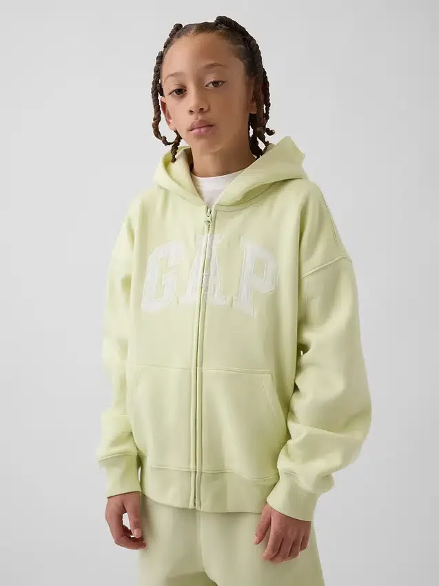Kids Vintagesoft Logo Zip Hoodie