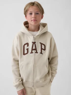 Kids Vintagesoft Logo Zip Hoodie