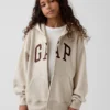 Kids Vintagesoft Logo Zip Hoodie