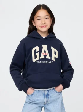Kids Vintagesoft Nyc Times Square Hoodie