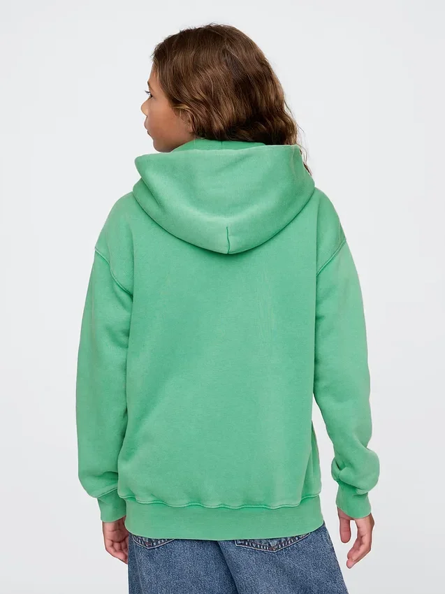 Kids Vintagesoft Nyc Times Square Hoodie
