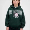 Kids Vintagesoft Oversized Hello Kitty Hoodie
