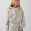 Kids Vintagesoft Oversized Logo Zip Hoodie