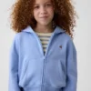 Kids Vintagesoft Oversized Logo Zip Hoodie