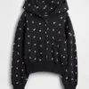 Kids Vintagesoft Oversized Logo Zip Hoodie