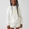 Kids Vintagesoft Oversized Mockneck Logo Sweatshirt