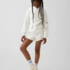 Kids Vintagesoft Oversized Mockneck Logo Sweatshirt