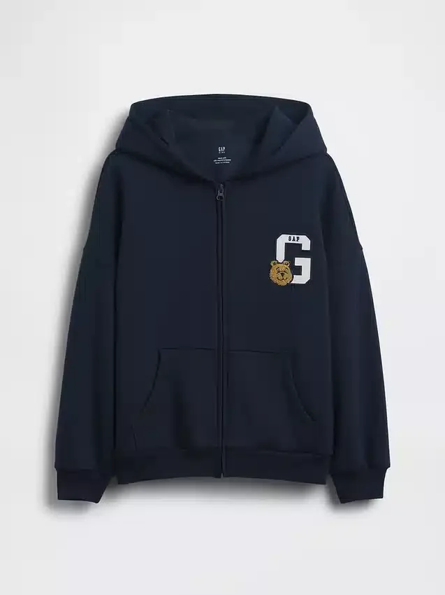 Kids Vintagesoft Oversized Zip Hoodie