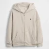 Kids Vintagesoft Oversized Zip Hoodie