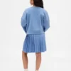 Kids Vintagesoft Pleated Sweatshirt Dress