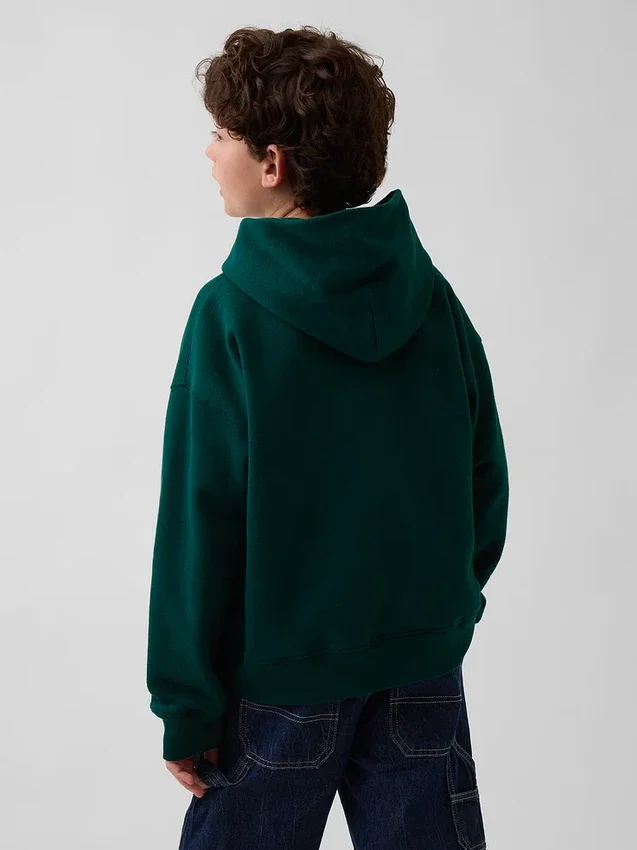 Kids Vintagesoft Relaxed Brannan Bear Logo Hoodie