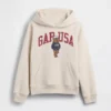 Kids Vintagesoft Relaxed Brannan Bear Logo Hoodie