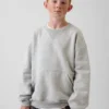Kids Vintagesoft Relaxed Crewneck Pocket Sweatshirt