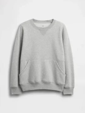 Kids Vintagesoft Relaxed Crewneck Pocket Sweatshirt