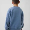 Kids Vintagesoft Relaxed Crewneck Pocket Sweatshirt